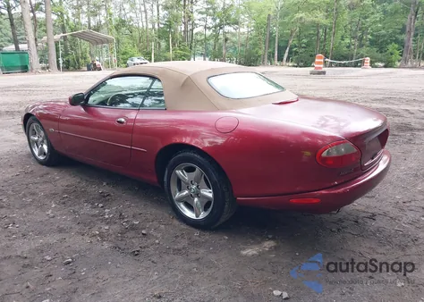 1997 Jaguar Xk8 from USA, damaged, VIN SAJGX2742VC001513